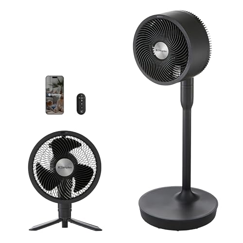 DIMPLEX DUOCOOL Ventilateur sur Pied Intelligent Sans Fil
