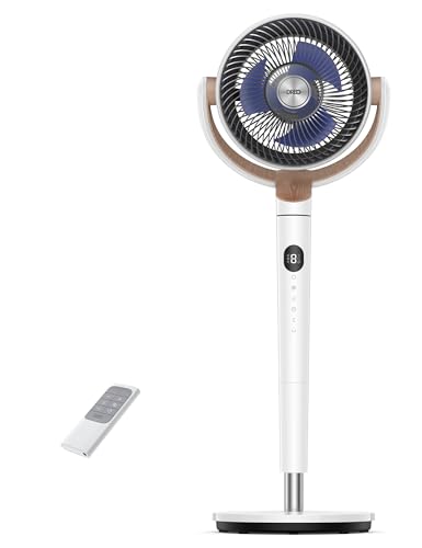 DREO PolyFan Ventilateur sur Pied Silencieux 20 dB